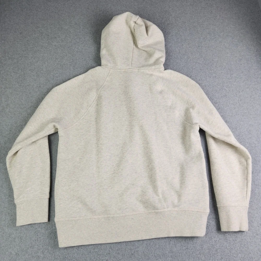 Banana Republic Hoodie Mens Medium Oatmeal Heather Cotton Pullover Raglan Sleeve
